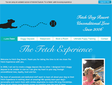 Tablet Screenshot of fetchacademy.com